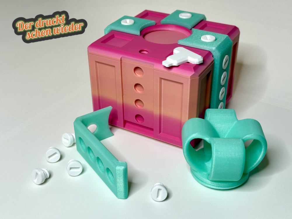 Schraubenbox "Just in Case" Frühlings Edition mit 20 Schrauben