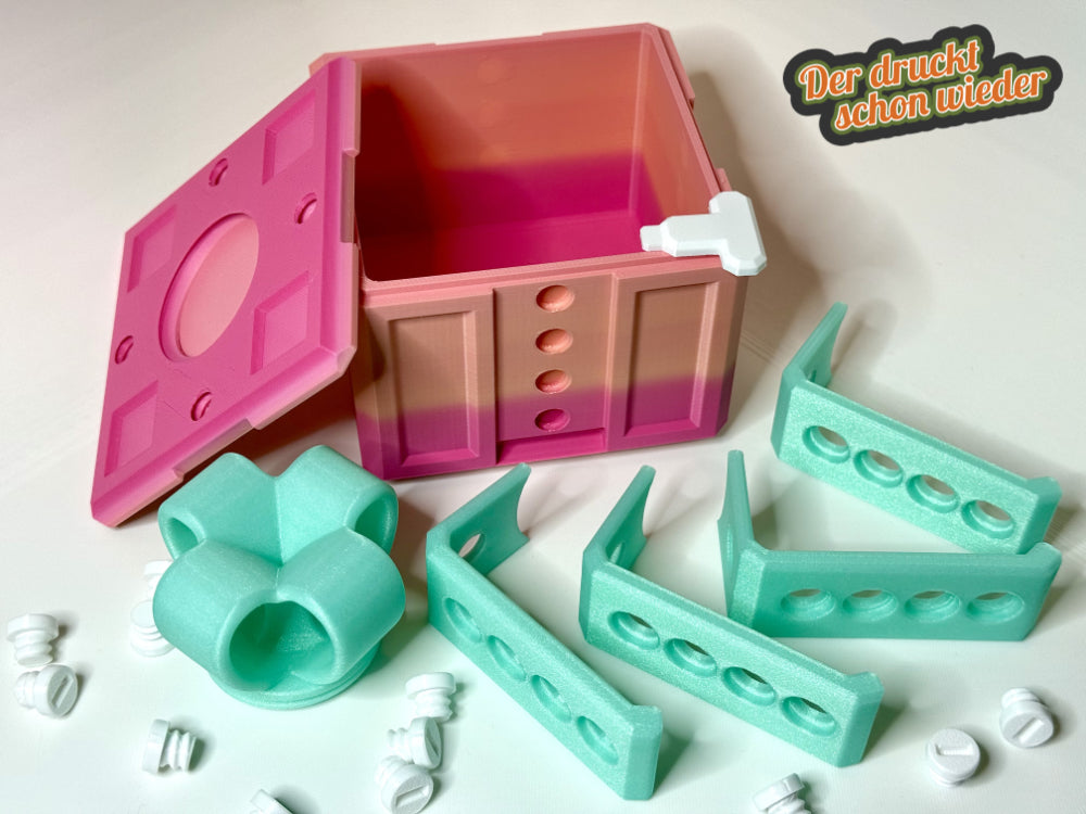 Schraubenbox "Just in Case" Frühlings Edition mit 20 Schrauben