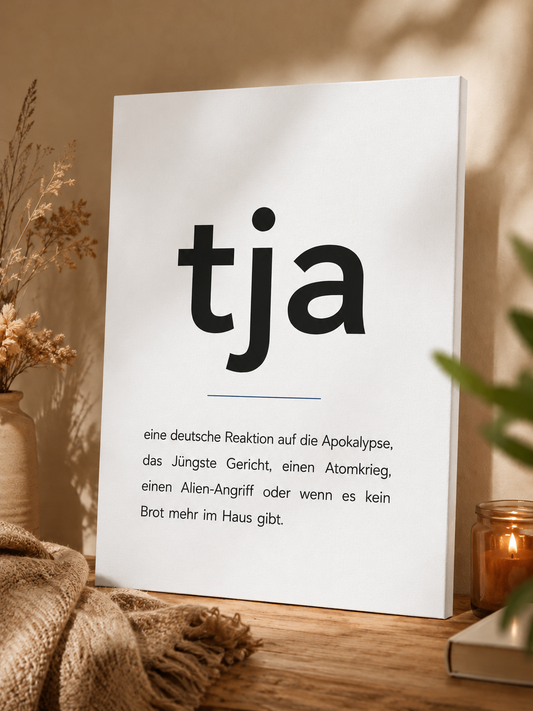 tja Leinwand UV-Druck